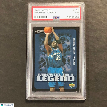 2003 Upper Deck Victory Michael Jordan #232 PSA 7