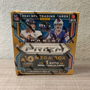 2021 Panini Prizm NFL Football Factory Sealed Mega Box Fanatics Exclusive