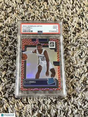 EJ Liddell Rookie Photon SSP PSA 9