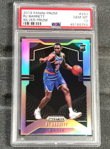 RJ Barrett Silver Prizm