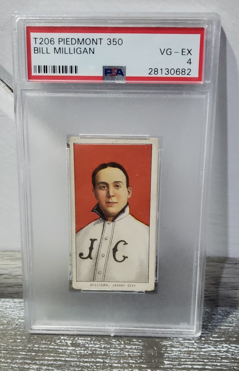 Bill Milligan T206 PSA 4