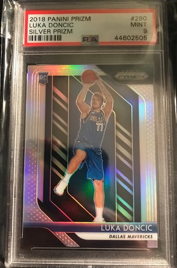 Luka Doncic 2018 Prizm Silver rookie 9