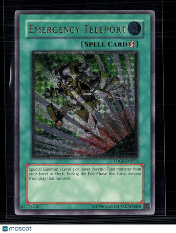 The Duelist Genesis Emergency Teleport Ultimate Rare