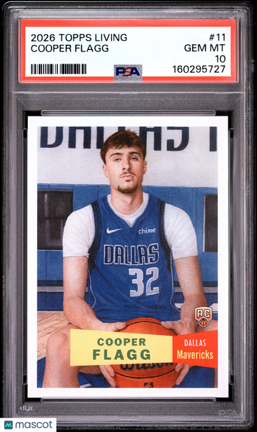 2026 Topps Living Cooper Flagg #11 PSA 10
