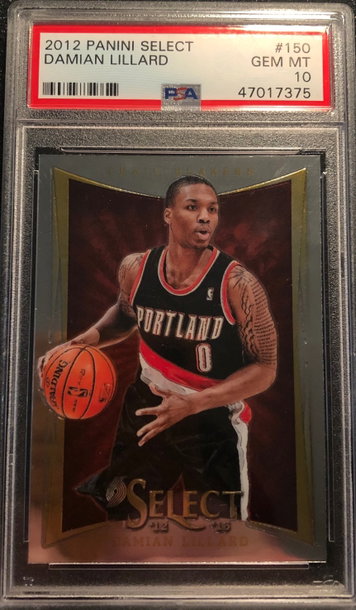 Damian Lillard 2012 Panini Select Gem Mt 10