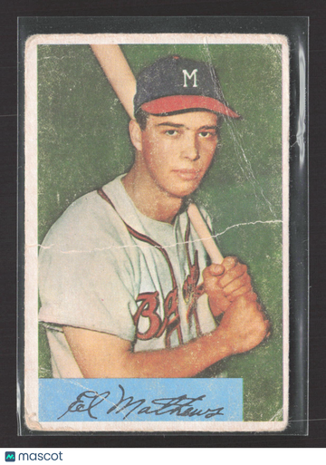 1954 Topps Eddie Mathews #64