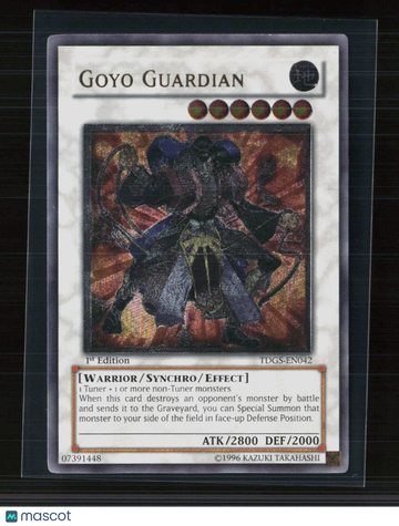 The Duelist Genesis Goyo Guardian Ultimate Rare 1st Edition