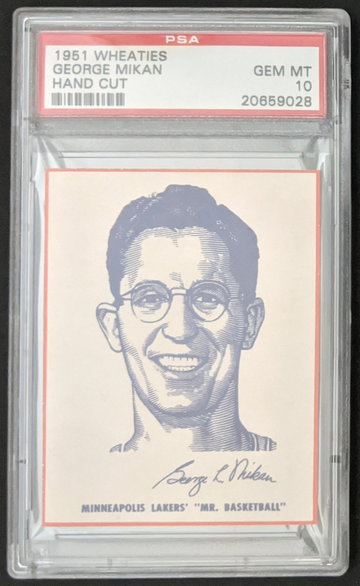 George Mikan 1951 Wheaties POP 14