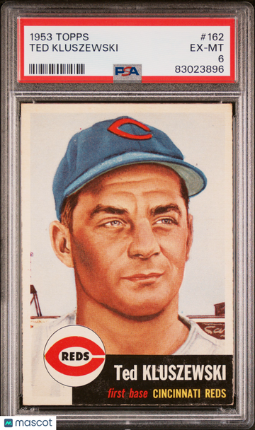 1953 Topps Ted Kluszewski #162 PSA 6