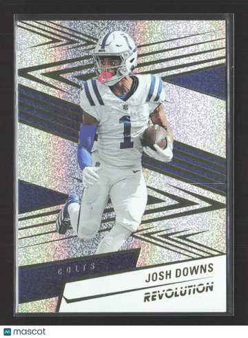 2025 Panini Revolution Football Josh Downs #133 Neutron 06/30