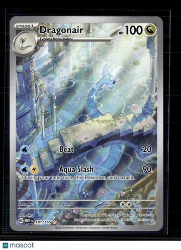 2023 Scarlet & Violet 151 Dragonair Holo Secret Rare #181/165