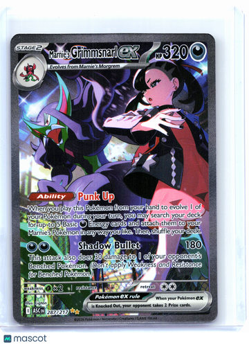 Ascended Heroes Marnie's Grimmsnarl ex Holo Special Illustration Rare #287