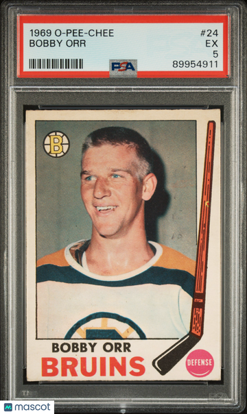 1969 O-Pee-Chee Bobby Orr #24 PSA 5