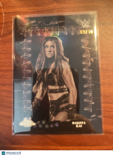 2025 Topps Chrome WWE Dakota Kai #FMP-48 Black Parallel/Variety Insert