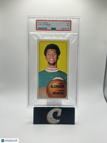 1970 Topps Lew Alcindor #75 PSA 7