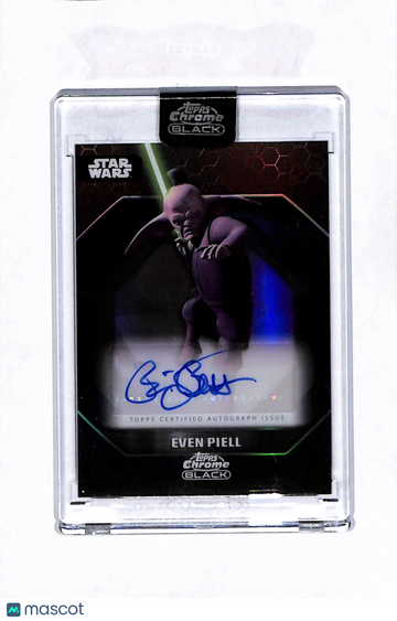 2022 Topps Star Wars Chrome Black Blair Bess Autograph #ALS-BE