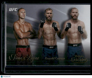 2024 Topps Gold Label UFC Donald Cerrone #TL-14 Time Lapse