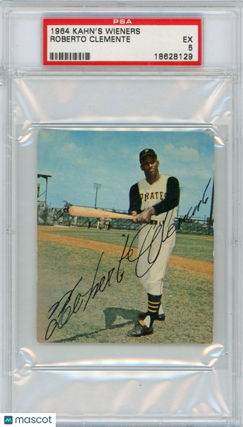 1964 Kahn's Wieners Roberto Clemente PSA 5
