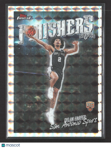 2026 Topps Finest Finishers Dylan Harper #FI-9 RC