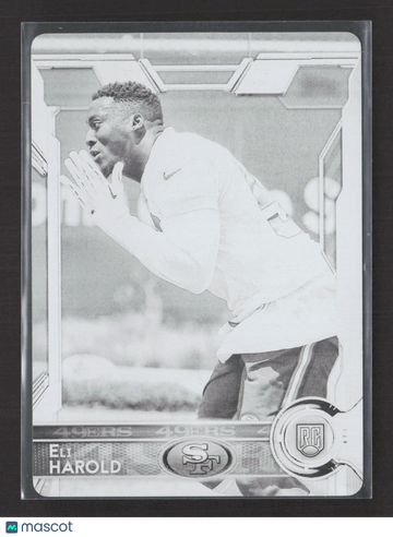 2015 Topps Eli Harold #439 Black Printing Plate RC