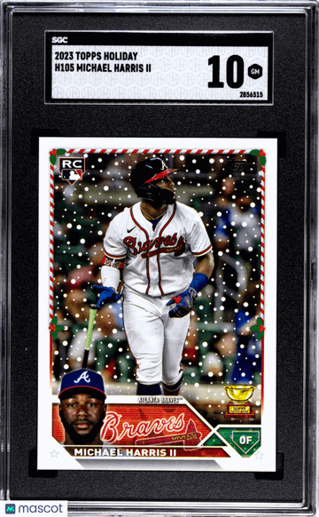 2023 Topps Holiday Michael Harris II #H105 SGC 10