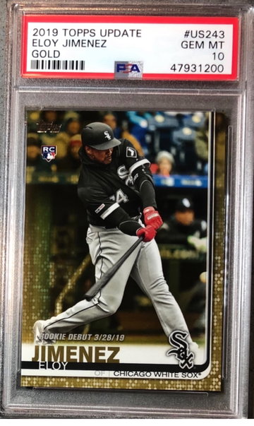 2019 Topps Update Eloy Jimenez PSA 10