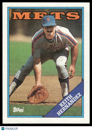 1988 Topps Keith Hernandez #610