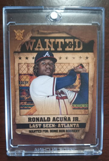 Ronald Acuna Jr. Wanted insert