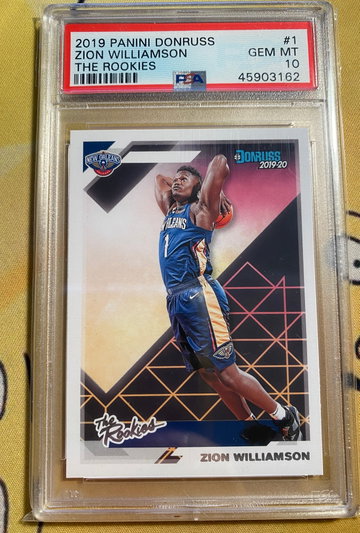 Zion Williamson Rookie PSA 10
