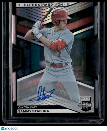 2023 Panini Elite Extra Edition Sammy Stafura #109 Signatures Die Cut AU,SN