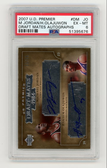 Michael Jordan Hakeem Auto 
