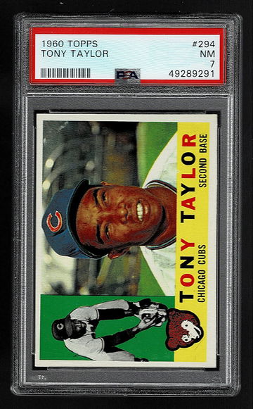 1960 Topps PSA 7 Tony Taylor #294 