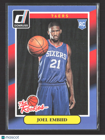 2014 Donruss The Rookies Joel Embiid #3 RC