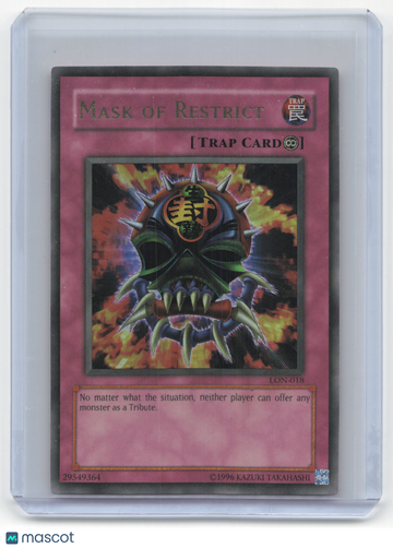 Labyrinth of Nightmare Mask of Restrict Ultra Rare Near Mint #LON-018