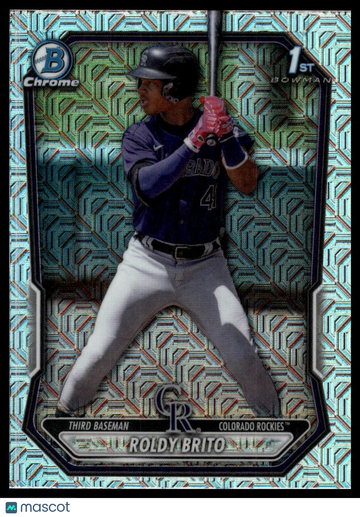 2026 Bowman Roldy Brito #BCP-21 Chrome Prospects Mega Box Refractor