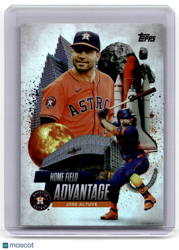 Jose Altuve 2025 Topps Chrome Football Home Field Advantage Short Print #HA-40