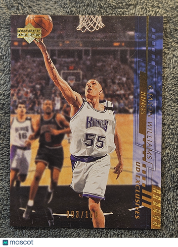 2000 Upper Deck UD Exclusives Jason Williams #144 Gold /100
