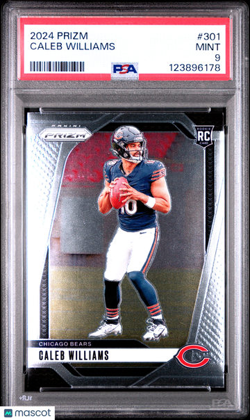 2024 Panini Prizm Caleb Williams #301 Rookie PSA 9
