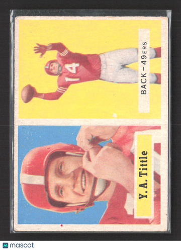 1956 Topps Y.A. Tittle #30