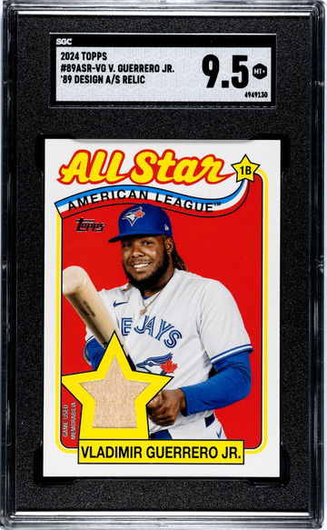 2024 Topps #89ASR-VG Vladimir Guerrero Jr. '89 A/S Rel. SGC 9.5