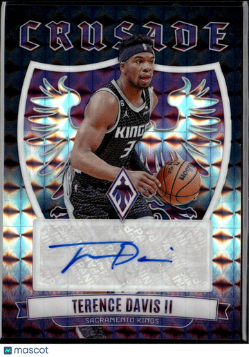 2024 Panini Phoenix Crusade Terence Davis II #CS-TDA Mojo Prizm
