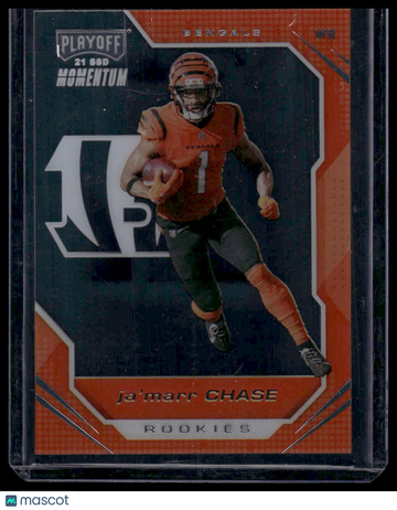 2021 Panini Chronicles Ja'Marr Chase #PMR-5 Playoff Momentum Rookies