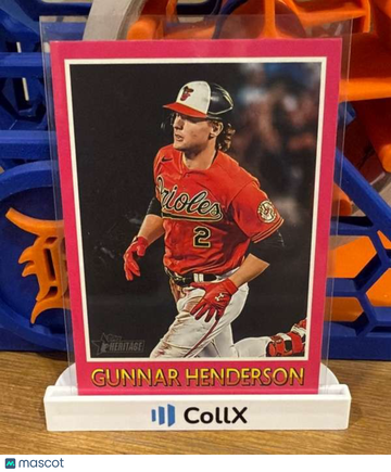2024 Topps Heritage - 1975 Baseball Sensations Gunnar Henderson #75BS-12