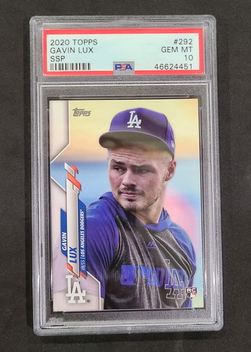 2020 Topps S1 Gavin Lux SSP PSA 10