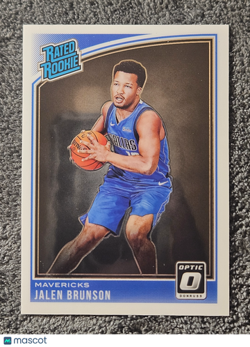 2018 Donruss Optic Jalen Brunson #179 New York Knicks Finals MVP Rated Rookie RC