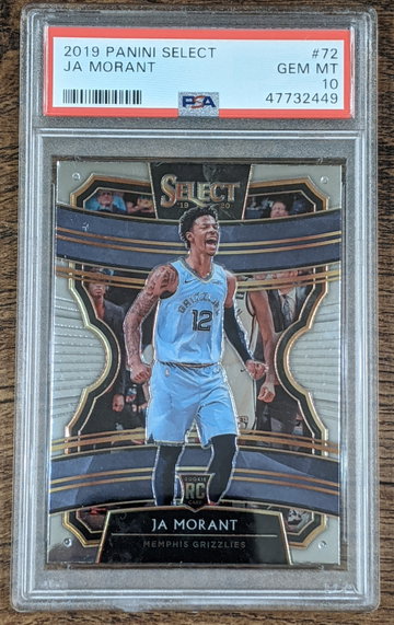 Ja Morant 2019 Select #72 PSA 10