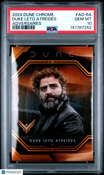 2024 Topps Chrome Dune Adversaries Duke Leto Atreides #AD-6A PSA 10