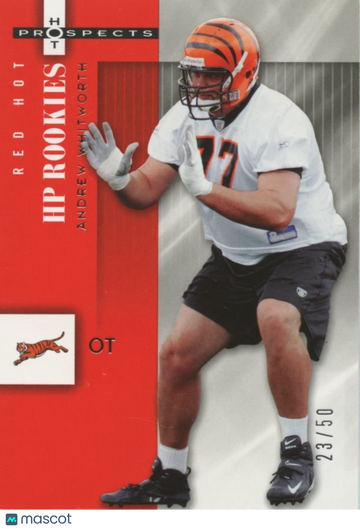 2006 Fleer Hot Prospects Andrew Whitworth Rookie PSA