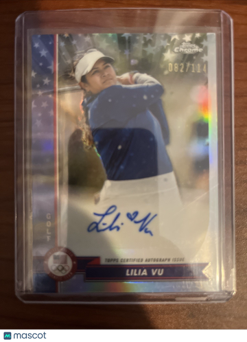 2024 Topps Chrome U.S. Olympic & Paralympic Team and Hopefuls - A Lilia Vu #AU-LV [None] Rookie