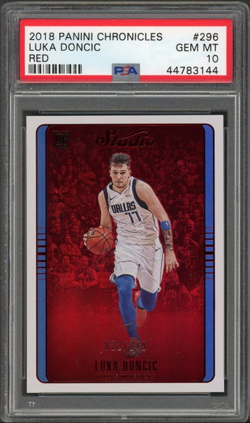 Luka Doncic Chronicles Red #/149
